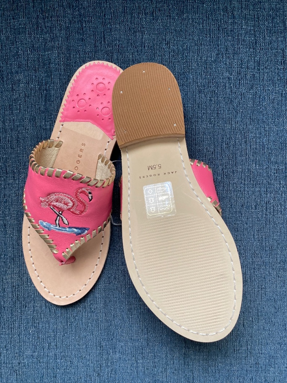 Jack Rogers flamingo sandal